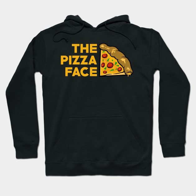 pizza face Hoodie by spoilerinc